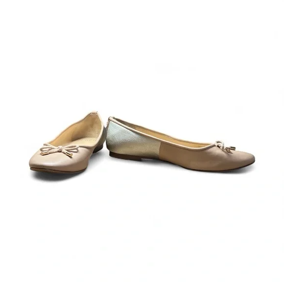 Crown & Ivy nude and Silver flats: size 9M - Picture 2 of 8